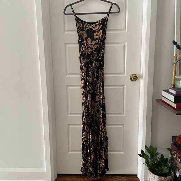 ZARA Maxi patterned dress Size M - Picture 3 of 6